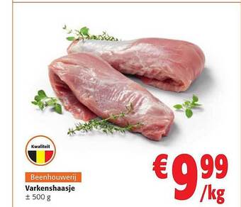 Colruyt Varkenshaasje aanbieding