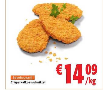Colruyt Crispy kalkoenschnitzel aanbieding
