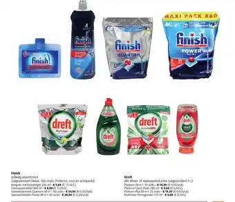 Colruyt Finish, dreft aanbieding