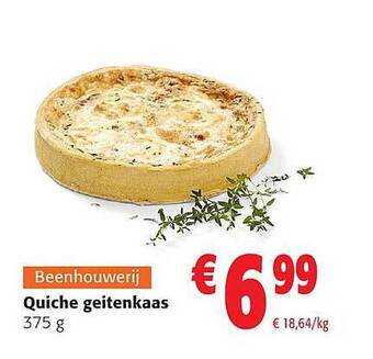 Quiche geitenkaas
