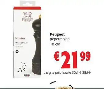 Peugeot pepermolen