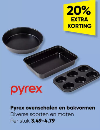 Pyrex ovenschalen en bakvormen