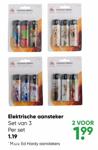 Big Bazar Elektrische aansteker aanbieding