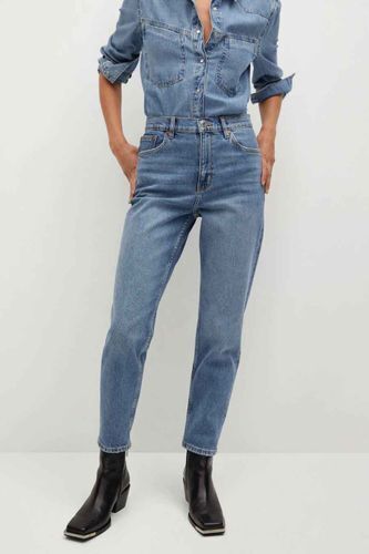 Mango mom jeans - mid blue denim