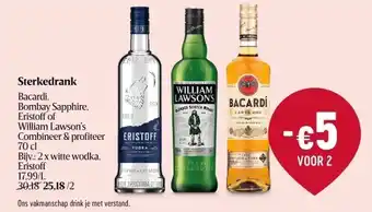 Sterkedrank bacardi