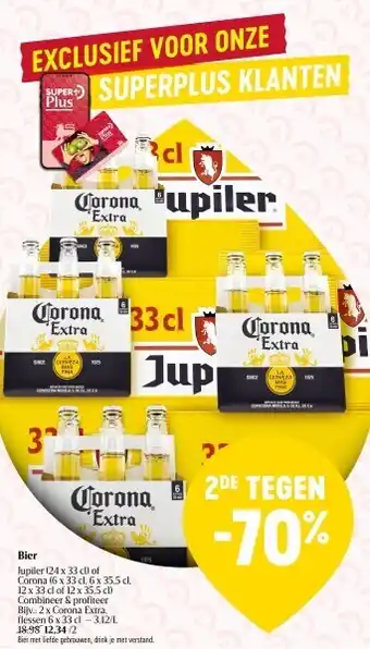 Delhaize Bier jupiler aanbieding