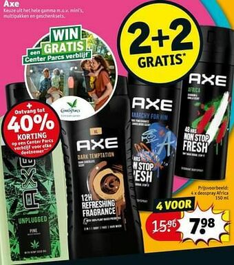 Kruidvat Deospray africa aanbieding