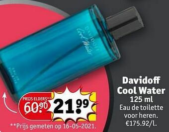 Kruidvat Davidoff cool water edt aanbieding