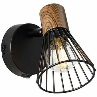 Leen Bakker Brilliant wandspot Manama - zwart - Leen Bakker aanbieding