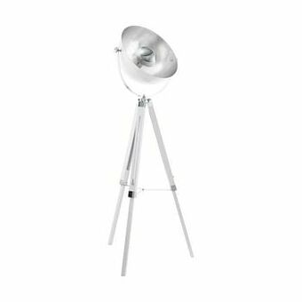 EGLO vloerlamp Covaleda - wit/chroom-/zilverkleur - Leen Bakker