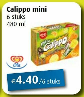 Aronde Calippo mini aanbieding