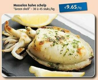 Aronde Mosselen halve schelp aanbieding