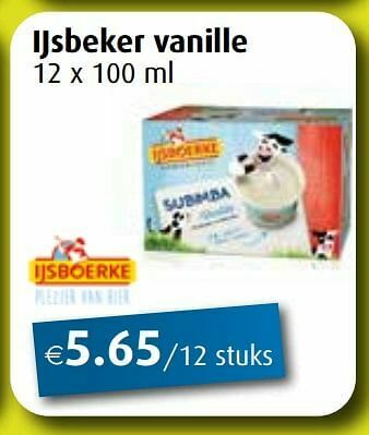 Ijsbeker vanille
