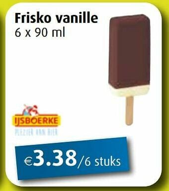 Aronde Frisko vanille aanbieding