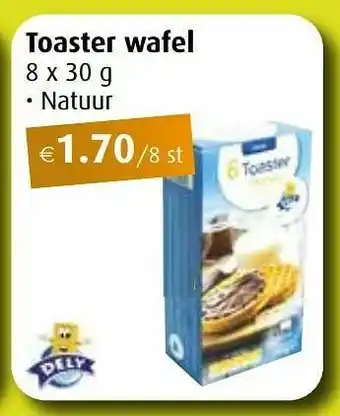 Aronde Toaster wafel natuur aanbieding