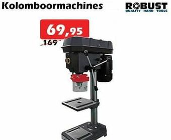 iTEK Robust kolomboormachines aanbieding