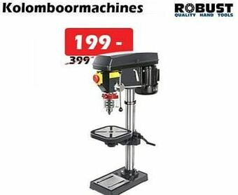 iTEK Robust kolomboormachines aanbieding