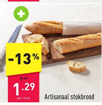ALDI Artisanaal stokbrood aanbieding