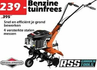 iTEK Benzine tuinfrees aanbieding