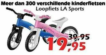 iTEK Loopfiets la sports aanbieding