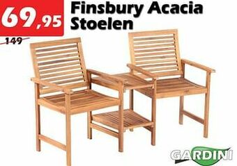 Finsbury acacia stoelen