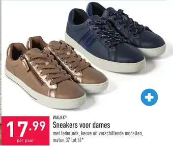 ALDI Walkx sneakers voor dames per paar aanbieding