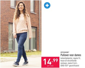 ALDI Up2fashion pullover voor dames per stuk aanbieding