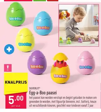 Silverlit egg-a-boo paasei per stuk