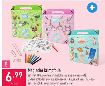 ALDI Magische krimpfolie per set aanbieding