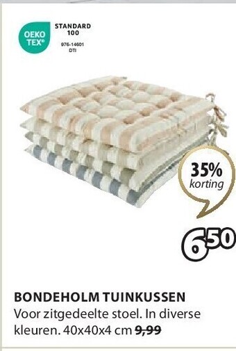 Jysk Bondeholm tuinkussen aanbieding