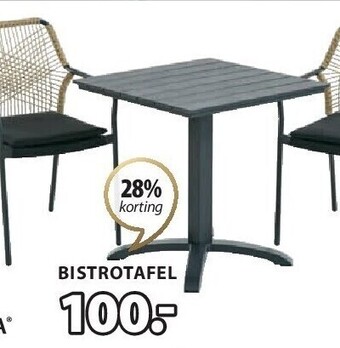 Jysk Hobro bistrotafel aanbieding