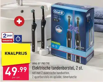 ALDI Oral-B Pro 790 elektrische tandenborstel per set aanbieding