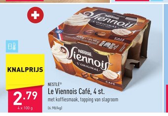 ALDI Nestle le viennois cafe 4 x 100g aanbieding