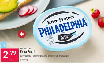 ALDI Philadelphia extra protein 125g aanbieding