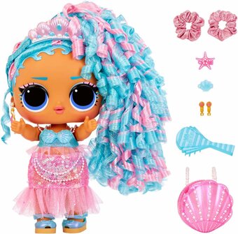 Bol.com L.o.l. surprise! big baby hair pop - splash queen - modepop aanbieding