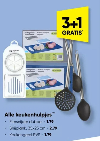 Alle keukenhulpjes