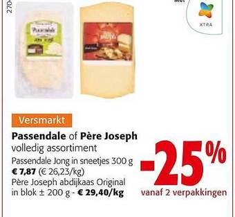 Colruyt Passendale of père joseph aanbieding
