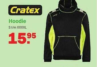 Van Cranenbroek Cratex hoodie aanbieding