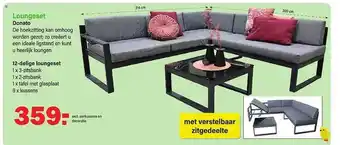 Van Cranenbroek Loungeset donato aanbieding