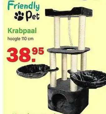 Van Cranenbroek Krabpaal aanbieding