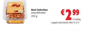 Colruyt Boni selection amandelnoten aanbieding