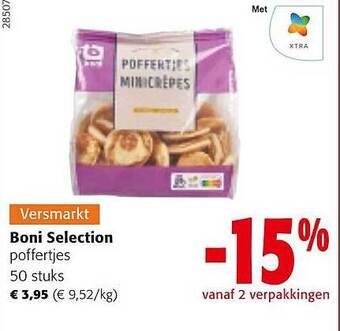 Colruyt Boni selection poffertjes aanbieding
