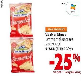 Colruyt Vache bleue emmental geraspt aanbieding
