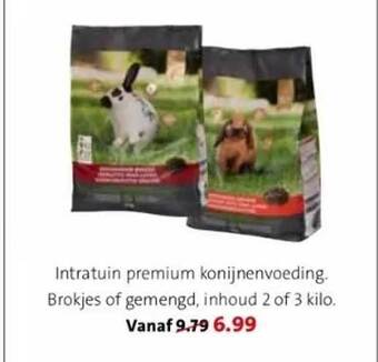 Intratuin Intratuin premium konijnenvoeding aanbieding