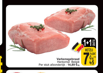 Cora Varkensgebraad aanbieding