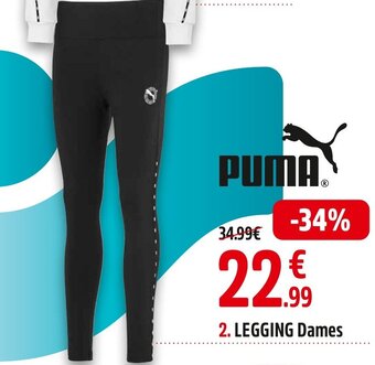 Intersport Puma legging dames aanbieding