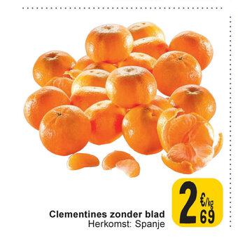 Cora Clementines zonder blad aanbieding