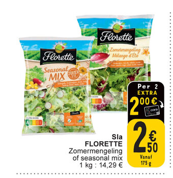 Cora Florette Sla aanbieding