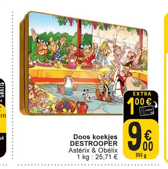 Cora Destrooper doos koekjes 350 g aanbieding