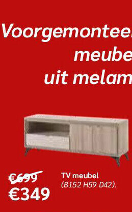 Crack Tv meubel aanbieding